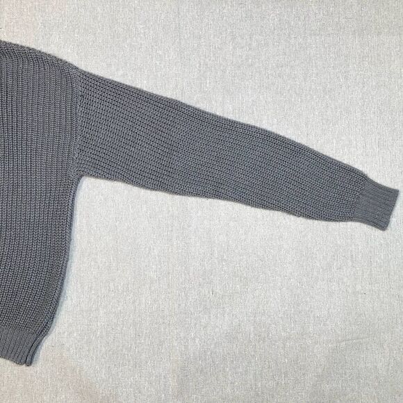 Wild Fable | Gray Cropped Sweater - Small - Picture 5 of 8